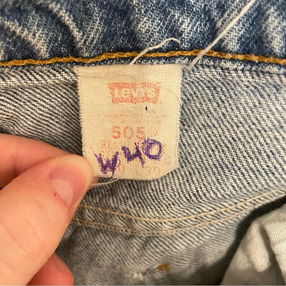 Levis vintage orange